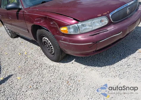 2001 Buick Century Custom from USA, damaged, VIN 2G4WS52J011130112